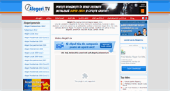 Desktop Screenshot of alegeri.tv